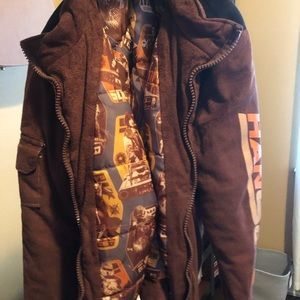 Gently worn Star Wars Disney jacket for Hans Solo size 11/12